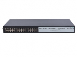 HP 1410-24G-R Switch (Unmanaged, 24*10/100/1000, Fanless design, QoS, 19