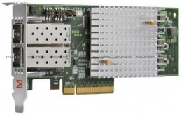 Адаптер HBA Qlogic 10Gb Dual Port FCoE CNA, x8 PCIe, no transceivers installed (BR-1860-2C00). Изображение #1