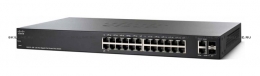 Коммутатор Cisco Systems SG220-26P 26-Port Gigabit PoE Smart Plus Switch (SG220-26P-K9-EU). Изображение #1
