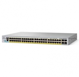 Коммутатор Cisco Catalyst 2960L 48 port GigE with PoE, 4 x 1G SFP, LAN Lite (WS-C2960L-48PS-LL). Изображение #1