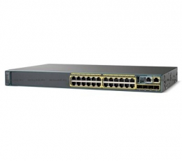Коммутатор Cisco Catalyst 2960-X 24 GigE, 4 x 1G SFP, LAN Base, Russia (WS-C2960RX-24TS-L). Изображение #1