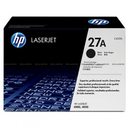 Тонер-картридж HP 27A Black для LJ 4000/4050  (6000 стр) (C4127A). Изображение #1