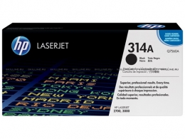 Тонер-картридж HP 314A Black для CLJ 2700/3000 (6500 стр) (Q7560A). Изображение #1