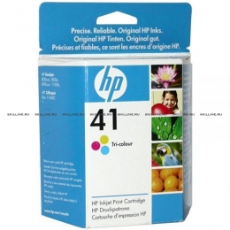 Картридж HP 41 Tri-Colour для DJ 820cXi/850c/870cXi/1100c Officejet Pro 1150c (51641AE). Изображение #1